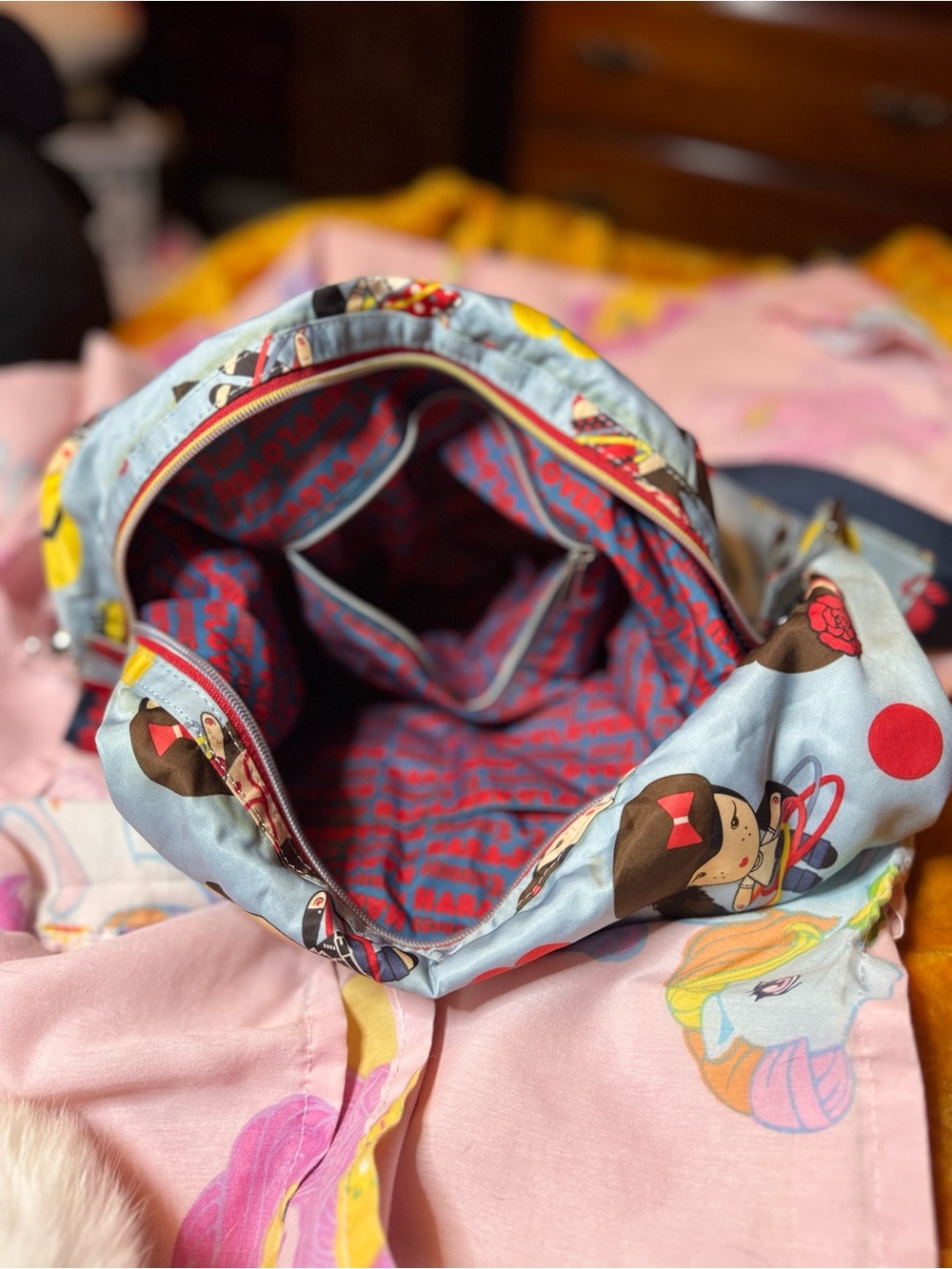 Hula Hooping 50’s styled Harajuku Lovers bag - Picture 3 of 5